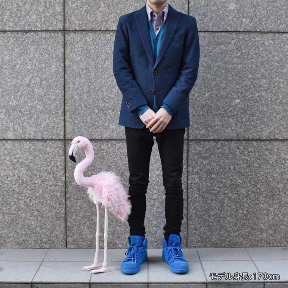 Hansa Handcrafted Flamingo, Pink  31.5 Inch (80 CM)  Stuffed Animal Brand NWT - Picture 15 of 16